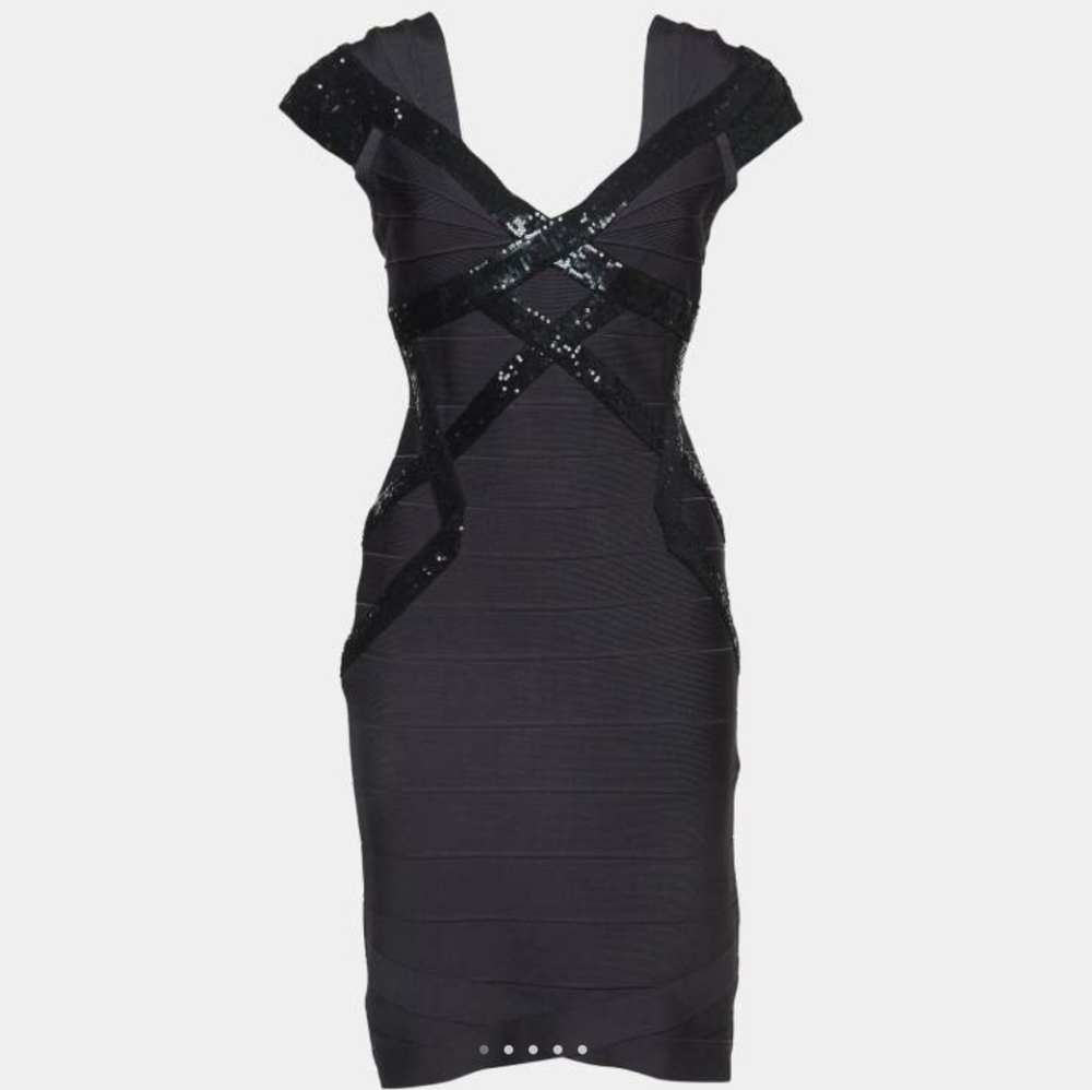 24hr Sale - Hervé Léger by Max Azria - Sequined Dress XS (Herve Leger)